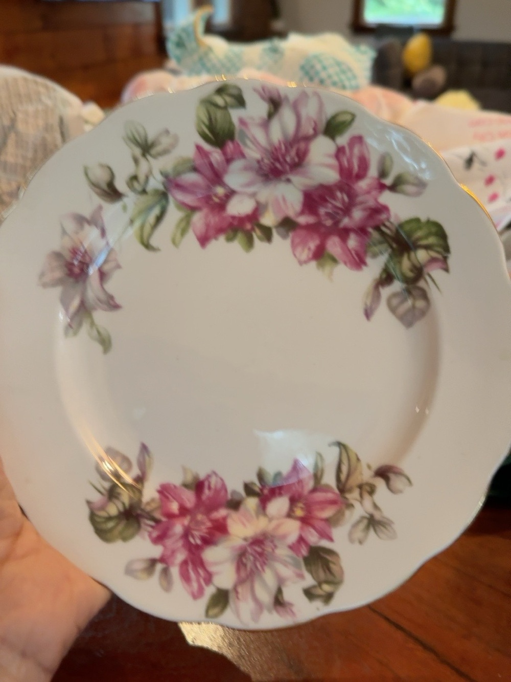 Vintage Royal Standard Ramona Floral Bone China Plate England